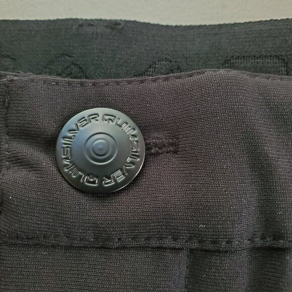NWT QUICKSILVER SZ 38x32 Men's Stretch Tech Woven Slim Fit Pants in Black - Picture 8 of 12